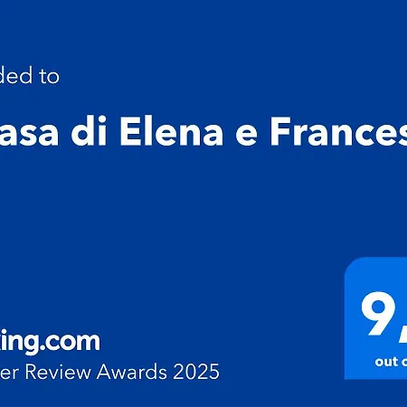 Apartamento A Casa Di Elena E Francesco *